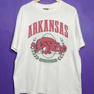 University Of Arkansas 90S Arkansas Razorbacks Football Shirt